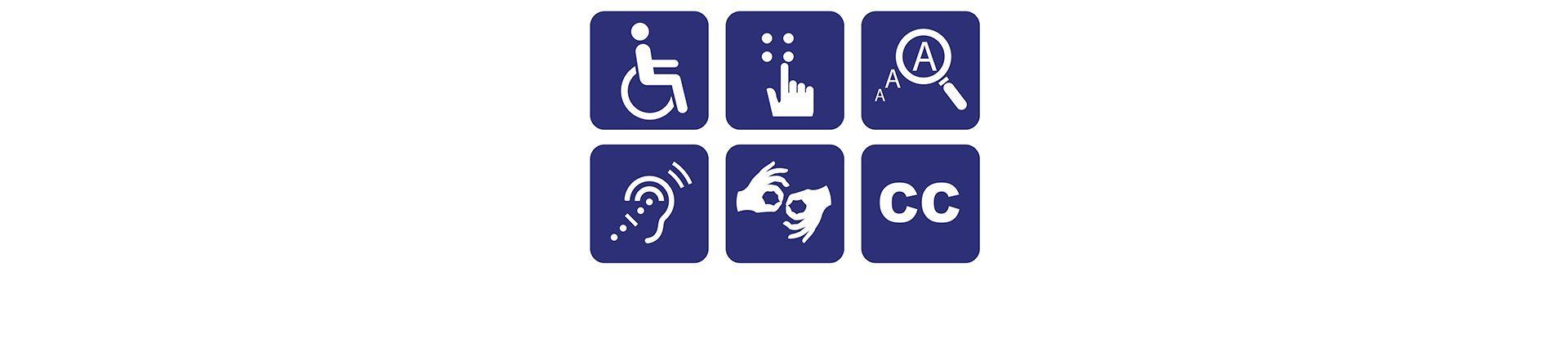 pictogrammes accessibilité