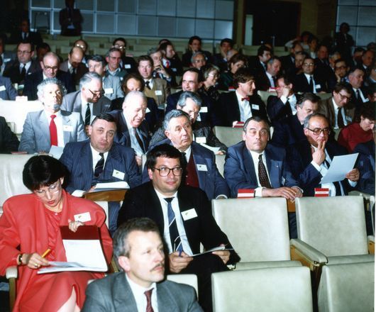 L'assemblée régionale vers 1986. 