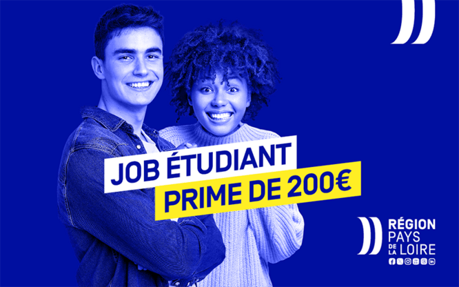 Job étudiant. Prime de 200€