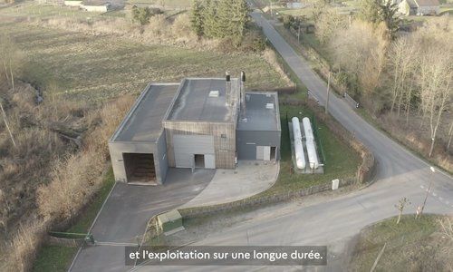La commune sarthoise du Grand-Lucé s’est dotée d’un réseau de chaleur biomasse
