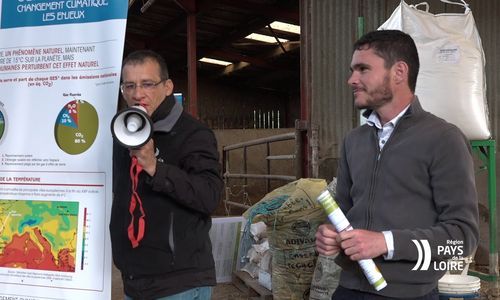 Présentation de la démarche « Fermes bas carbone » au GAEC Le Bois Joly à Chauvé (44)